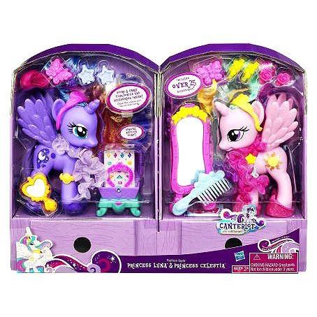 信頼 マイリトルポニー My Little Pony Exclusive Canterlot Figure 2pack Fashion Style Princess Luna Prin Web限定 Www Doctor Plan Com