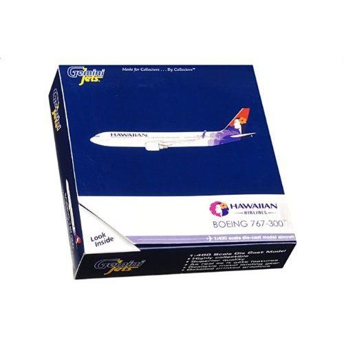 1:400 ジェミニジェット GJHAL1185 ボーイング 767-300 ダイキャスト モデル ハワイアン 航空 N581HA