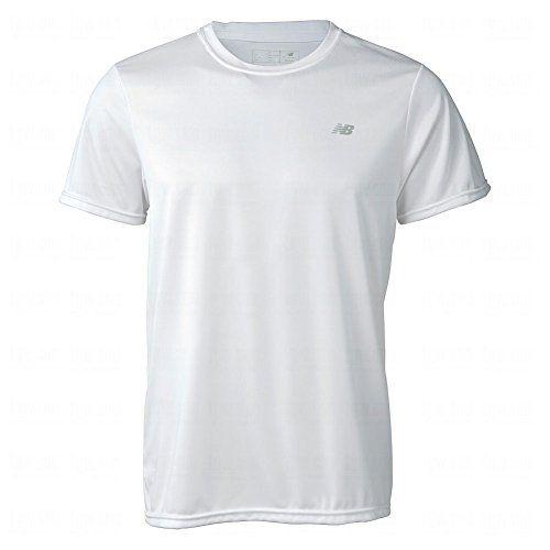 New Balance Men's Sure Thing Tech Tee Medium White｜importshop