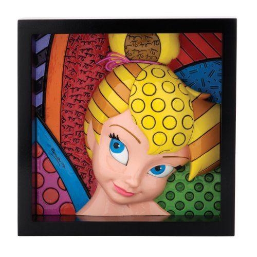 Disney Romero Britto Tinkerbell Pixie Perfect Pop Art Block/ロメロブリット/ディズニー/ポップアート｜importshop