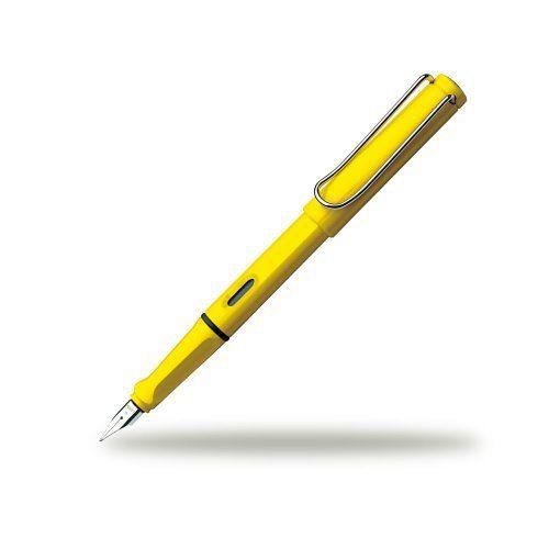 Lamy Safari Fountain Pen Yellow Fine Nib (L18F)｜importshop