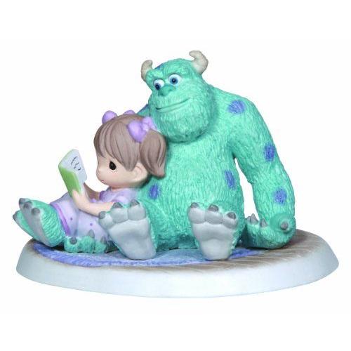 特価イラスト Disney Girl Reading With Sully Figurine モンスターズ インク サリー フィギュア Precious Moment 原価 Webmail Lazulite Ae