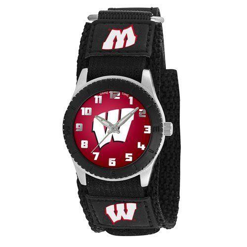 Wisconsin Badgers NCAA Kids Rookie Series watch (Black) - GTW-COL-ROB-WIS  (土日限定値下がり) 