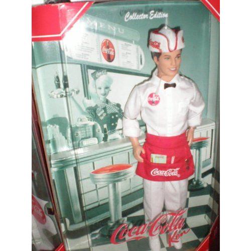 日本公式販売店 Mattel マテル社 Barbie バービー - Coca Cola Ken Doll - Coke Ken 人形 ドール