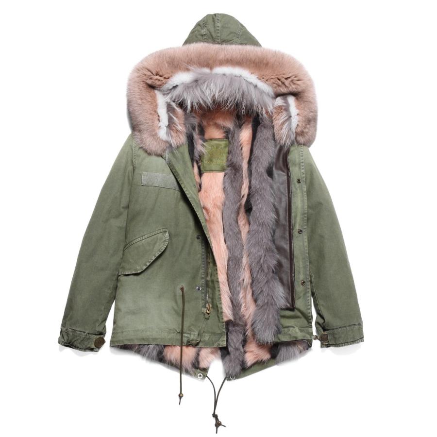 MR&MRS ITALY ミスター＆ミセスイタリー ファー＆フード付 コート