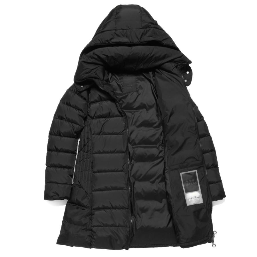未使用級美品 タトラス ポリテアマ ダウンコート ハンガー付 ブラック 黒 01 FREAK'S STORE（フリークスストア） ダウンコート ダウンジャケット