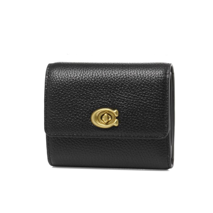 Coach コーチ 三つ折り財布 スモール B4 Bk インポートショップドゥーブル 通販 Yahoo ショッピング