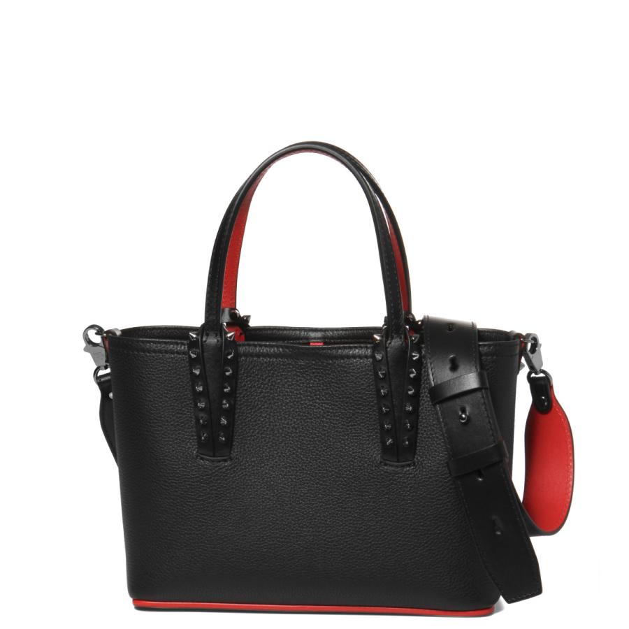 Christian Louboutin☆カバタ ミニ トートバッグ♪【送料込】 Cabata mini - トートバッグ - コットン - ブラック - Christian