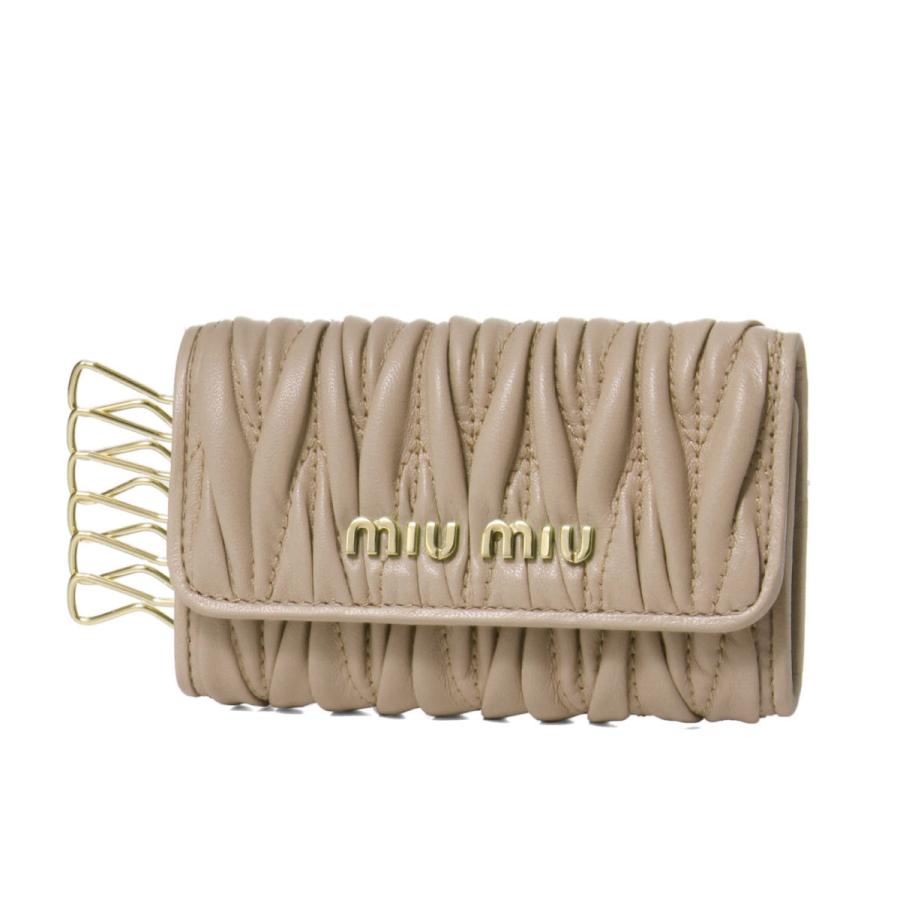 50 Off Miu Miu ミュウ ミュウ キーケース Matelasse 5pg222 N F0770 訳ありセール格安 Aleefsurgical Com