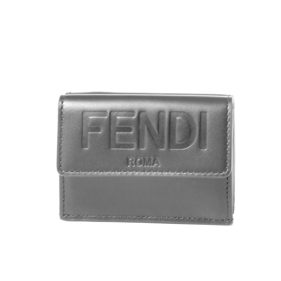 FENDI フェンディ 三つ折り財布 マイクロ 8M0395 AAYZ F0KUR 三つ折り財布