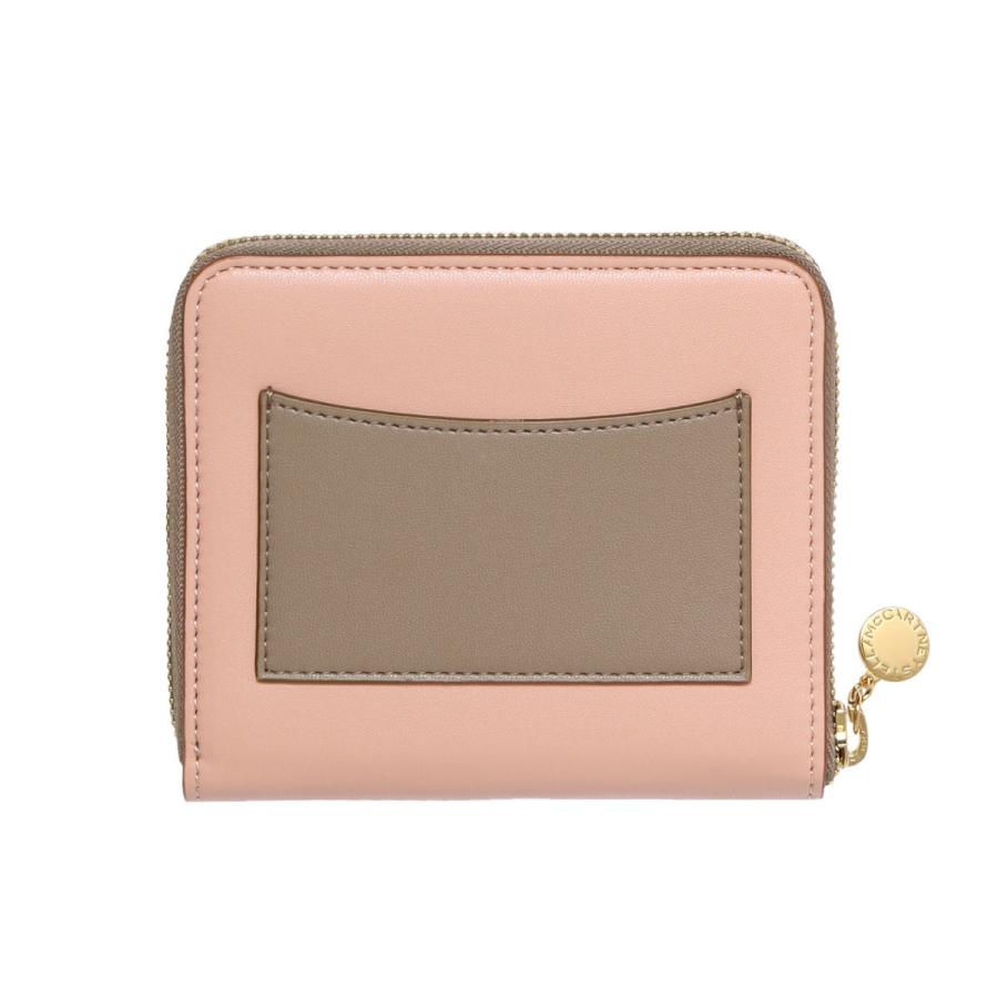 STELLA McCARTNEY ステラ マッカートニー ラウンドファスナー二つ折り 