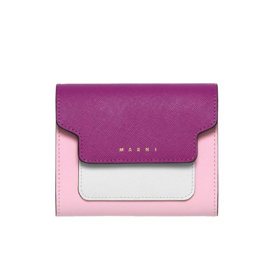 堅実な究極の MARNI マルニ 三つ折り財布 PFMO0052U8 LV520 Z504N