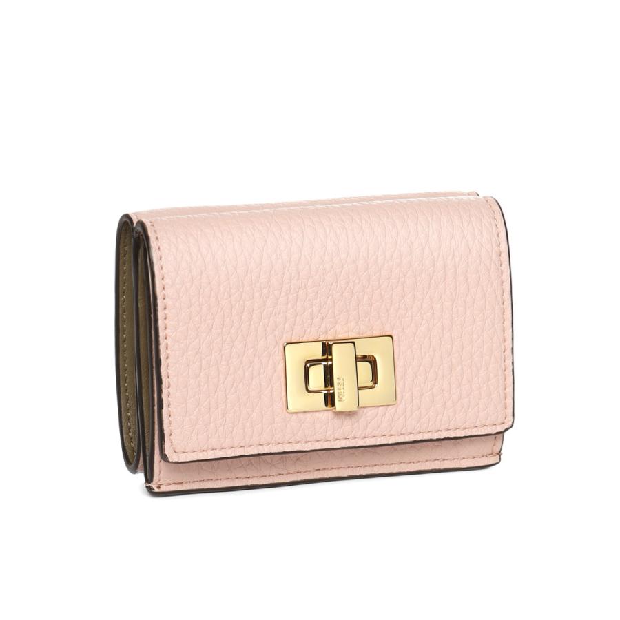 ＷＥＢ限定カラー有 FENDI フェンディ 三つ折り財布 マイクロ SELLERIA