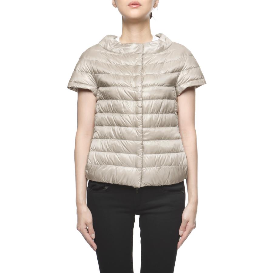 新品未使用 HERNO レディース ダウンベスト、半袖、ケープ EMILIA-