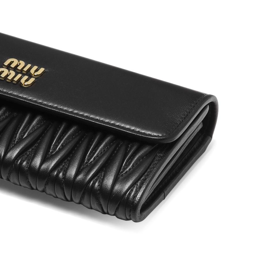 miu miu（ミュウミュウ） 二つ折り長財布 MATELASSE MIU 5MH379 2FPP