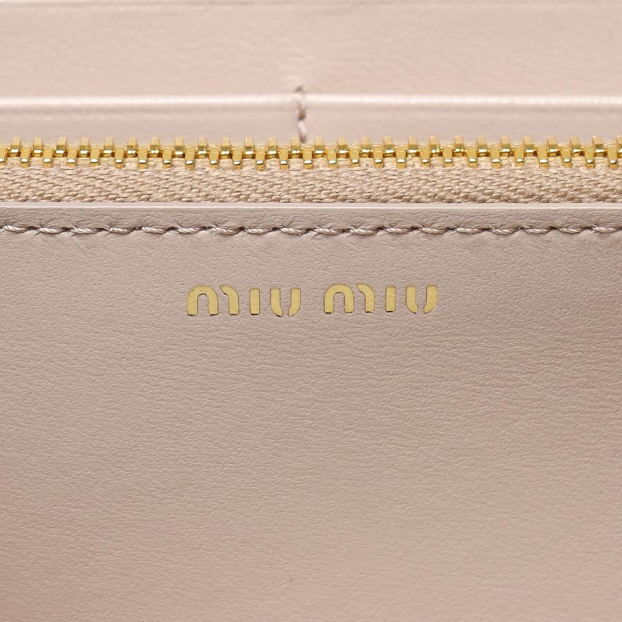 miu miu（ミュウミュウ） 二つ折り長財布 MATELASSE MIU 5MH379 2FPP