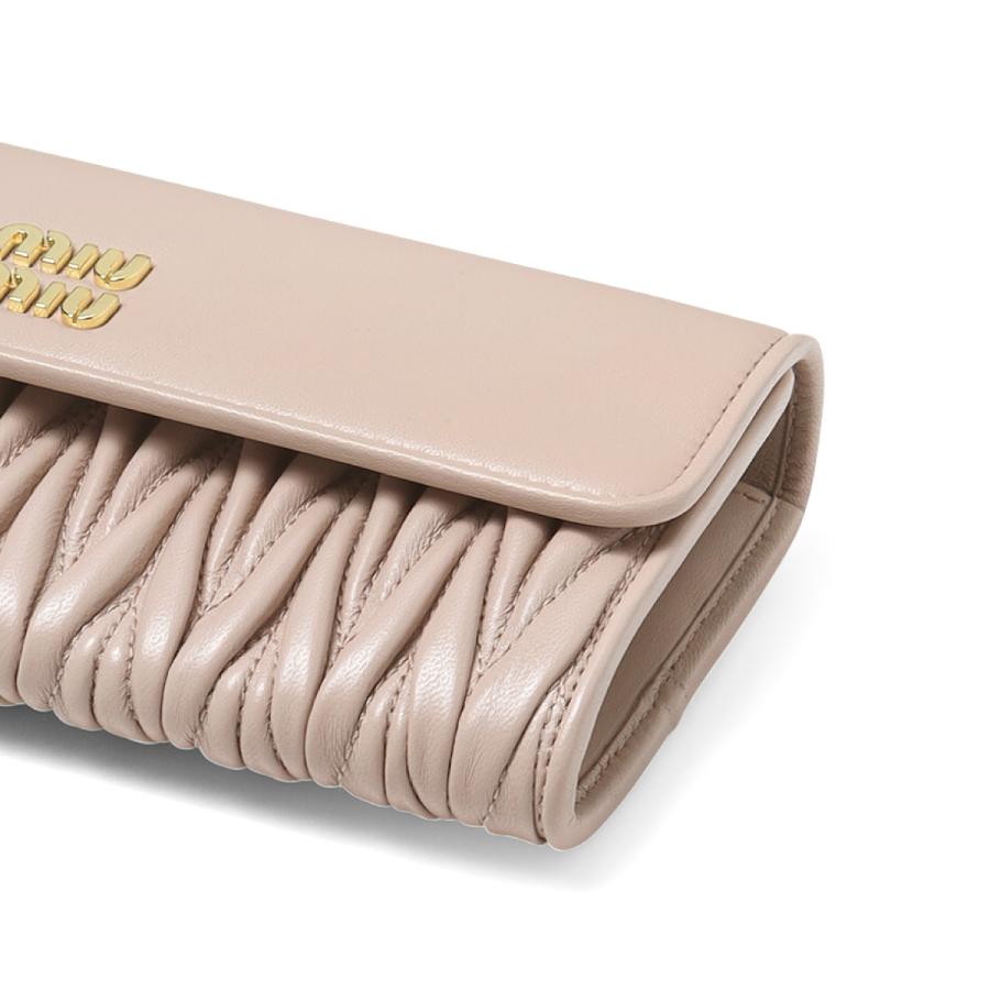 miu miu（ミュウミュウ） 二つ折り長財布 MATELASSE MIU 5MH379 2FPP