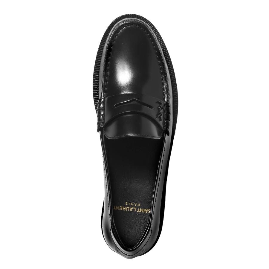 SAINT LAURENT サン ローラン ローファー シューズ MONOGRAM LE LOAFER モノグラム ル ローファー 670232 1VUVV 1000｜importshopdouble｜05