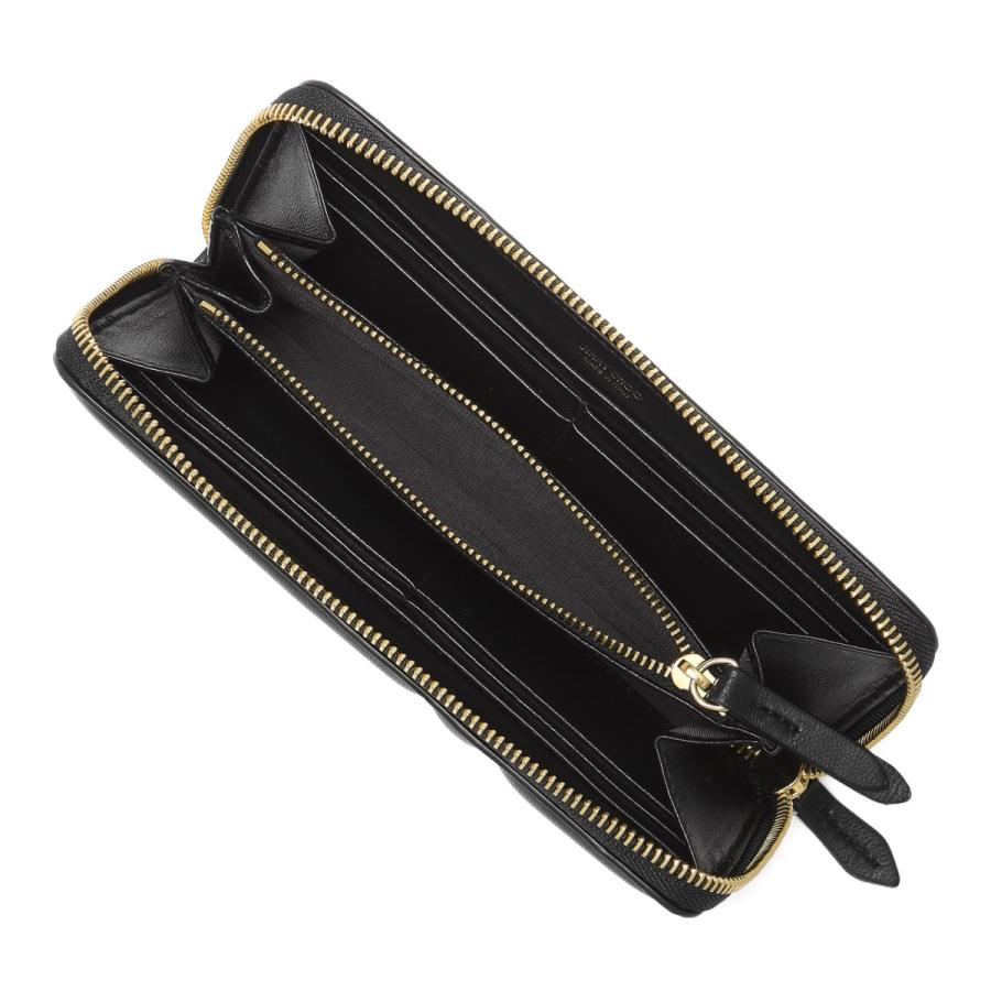 JIMMY CHOO ジミー チュウ ラウンドファスナー長財布 PIPPA AVENUE 