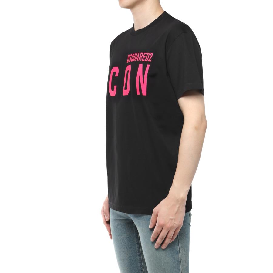 DSQUARED 2 ディースクエアード 半袖Tシャツ ICON アイコン S79GC0068 S23009 962X｜importshopdouble｜03