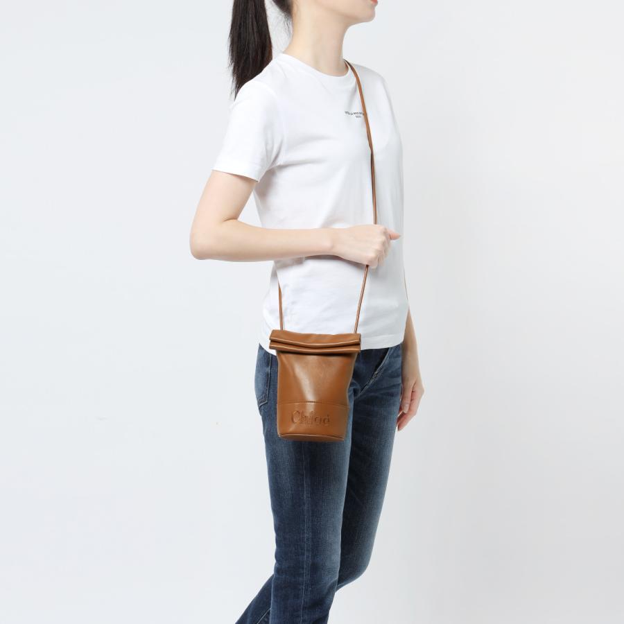 CHLOE クロエ ショルダーバッグ マイクロ CHLOE SENSE クロエ センス CHC23UP872 I10 247｜importshopdouble｜06