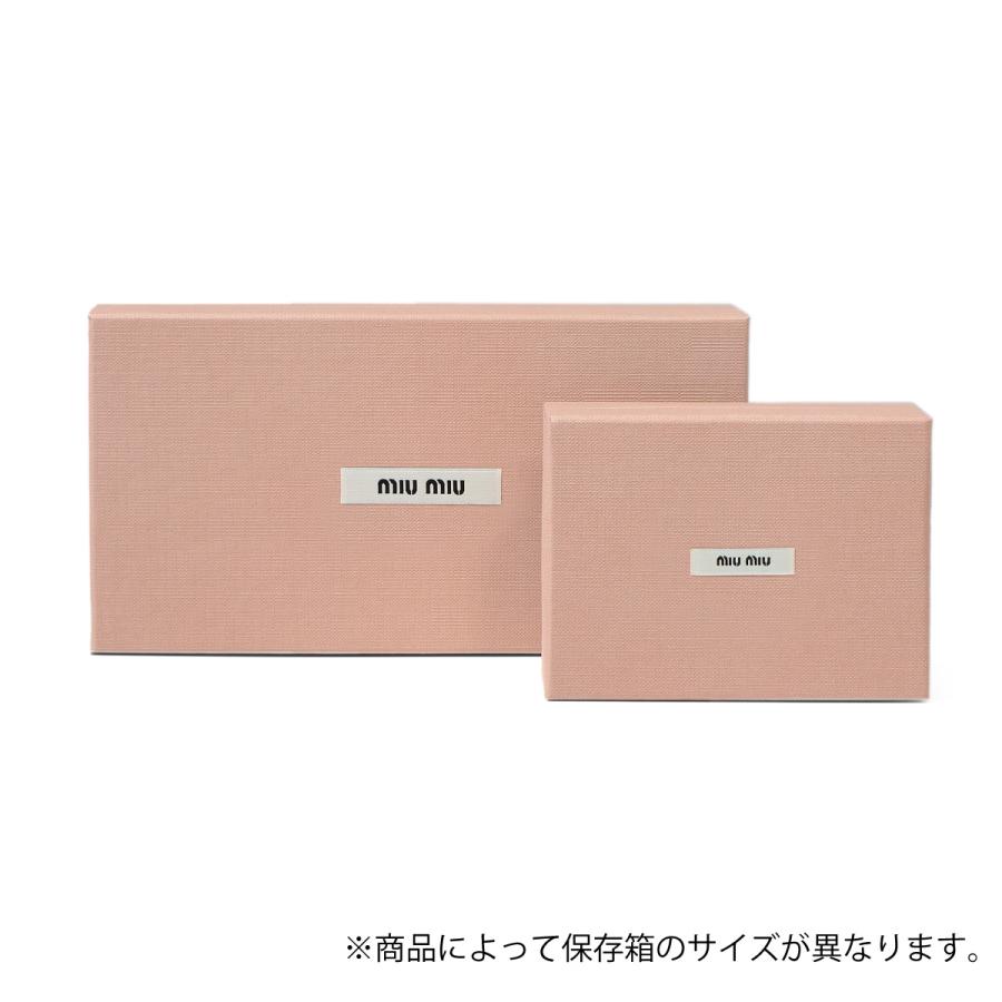 miu miu（ミュウミュウ） 二つ折り財布 MATELASSE マテラッセ 5ML002