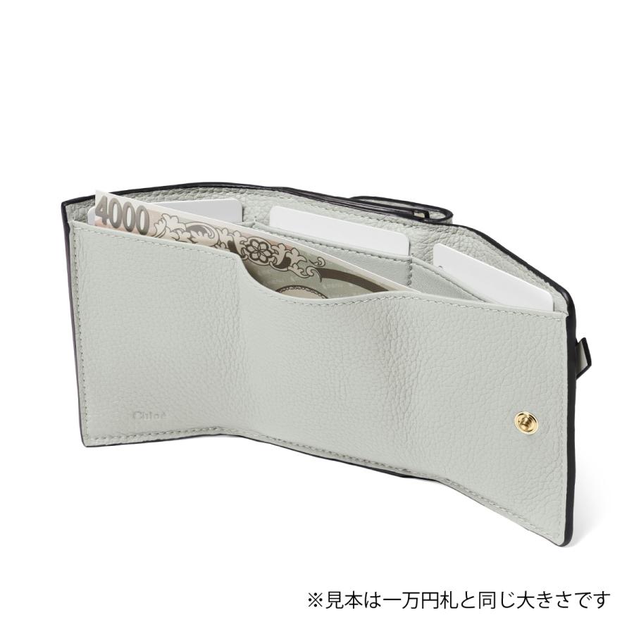 Chloe CHLOE クロエ 三つ折り財布 ミニ ALPHABET アルファベット Chloe CHLOE クロエ 三つ折り財布 ミニ ALPHABET アルファベット