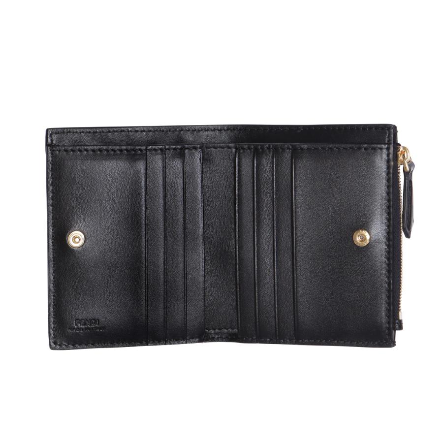FENDI フェンディ 二つ折り財布 スモール 8M0506 AAJD F0KUR レディースの画像