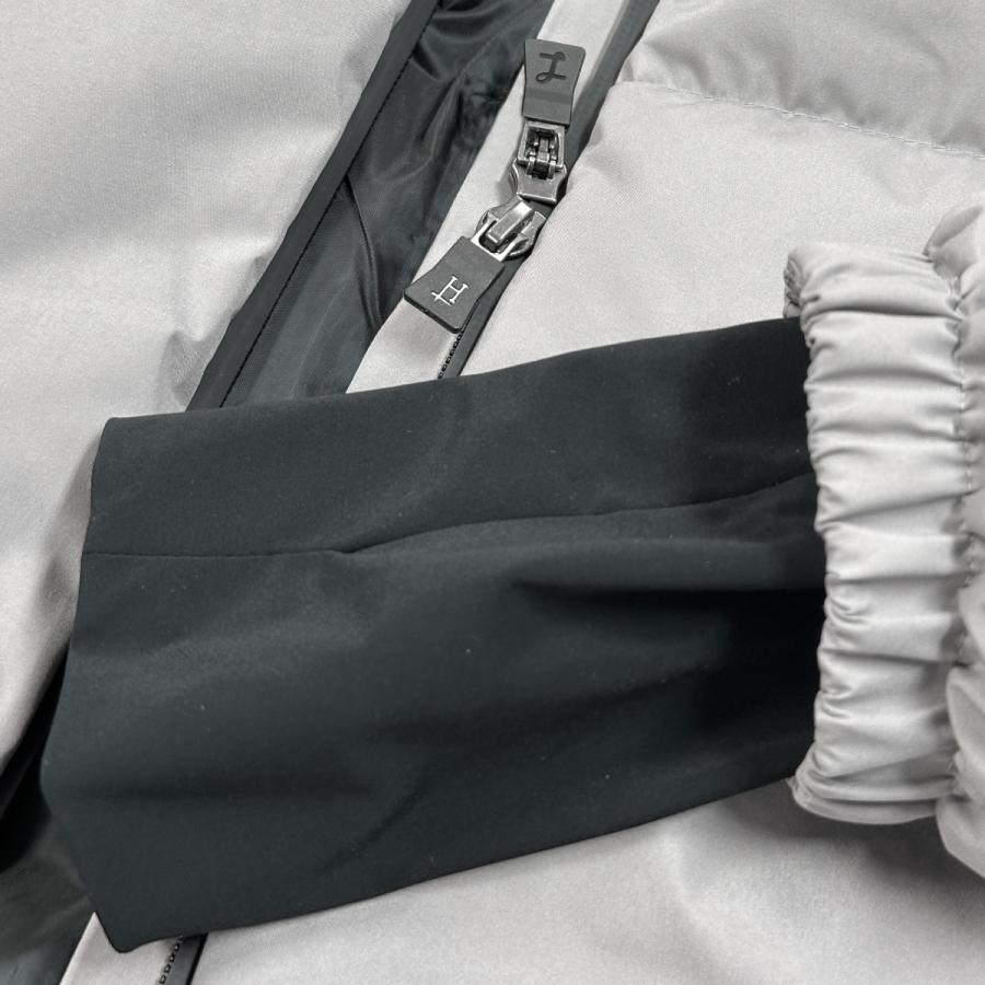 ✨HERNO ダウンジャケット 38 ハンガー付 HERNO（ヘルノ） ダウンジャケット ダウンコート シャモニー Aシェイプ