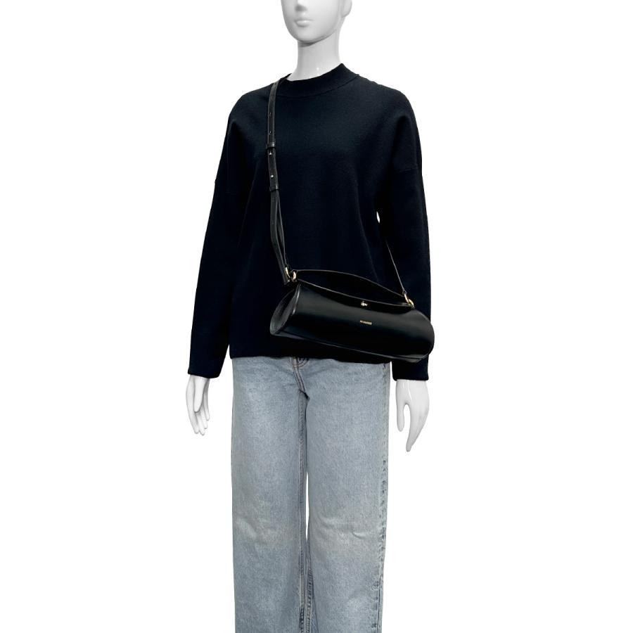 JIL SANDER ジルサンダー  ショルダー付 ハンドバッグ スモール CANNOLO カンノーロ J07WG0051 P4840 001 レディース | JIL SANDER | 07