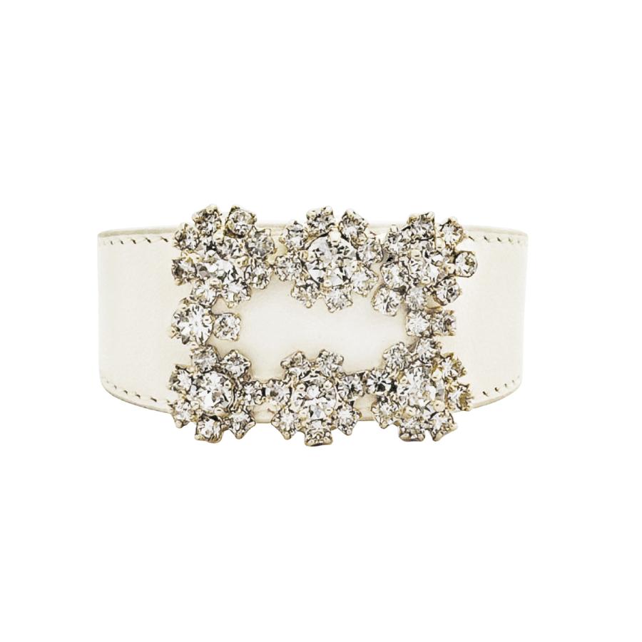 Roger Vivier（ロジェヴィヴィエ） ブレスレット FLOWER STRASS 