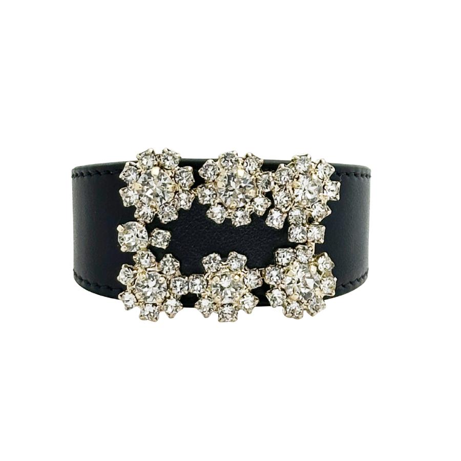 Roger Vivier（ロジェヴィヴィエ） ブレスレット FLOWER STRASS 
