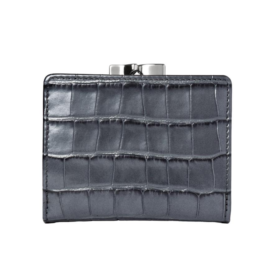 【未使用】Vivienne Westwood 二つ折り財布 グレー レザー Vivienne Westwood（ヴィヴィアンウエストウッド） SMALL FRAME WALLET