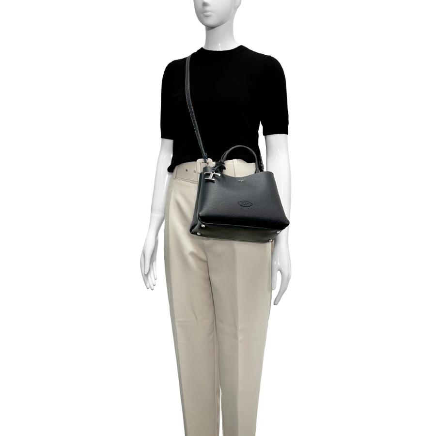 TODS トッズ ショルダー付 ハンドバッグ マイクロ T TIMELESS ティー タイムレス XBWAPAEL000QRIB999 レディース | TOD'S | 06