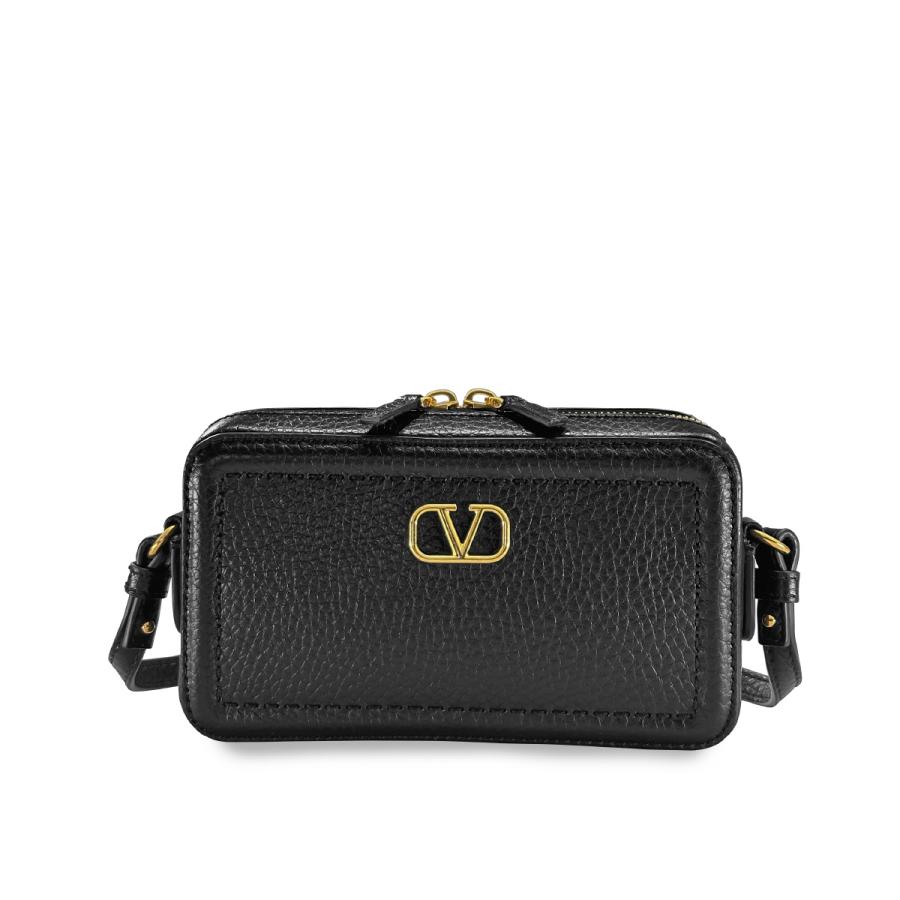 極美品 VALENTINO ヴァレンティノ ショルダーバッグ ブラック レザー VALENTINO（ヴァレンティノ） ショルダーバッグ XY2B0943GUI メンズ