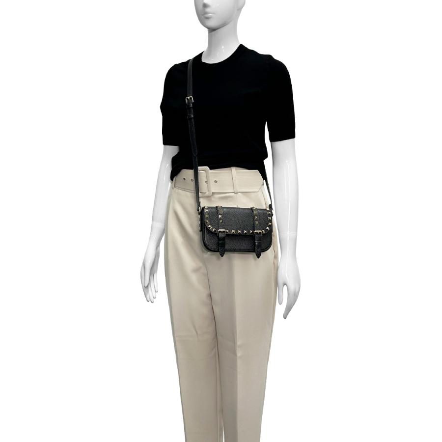 VALENTINO ヴァレンティノ ショルダーバッグ ROCKSTUD ロックスタッズ P0AI6VSH 0NOの画像
