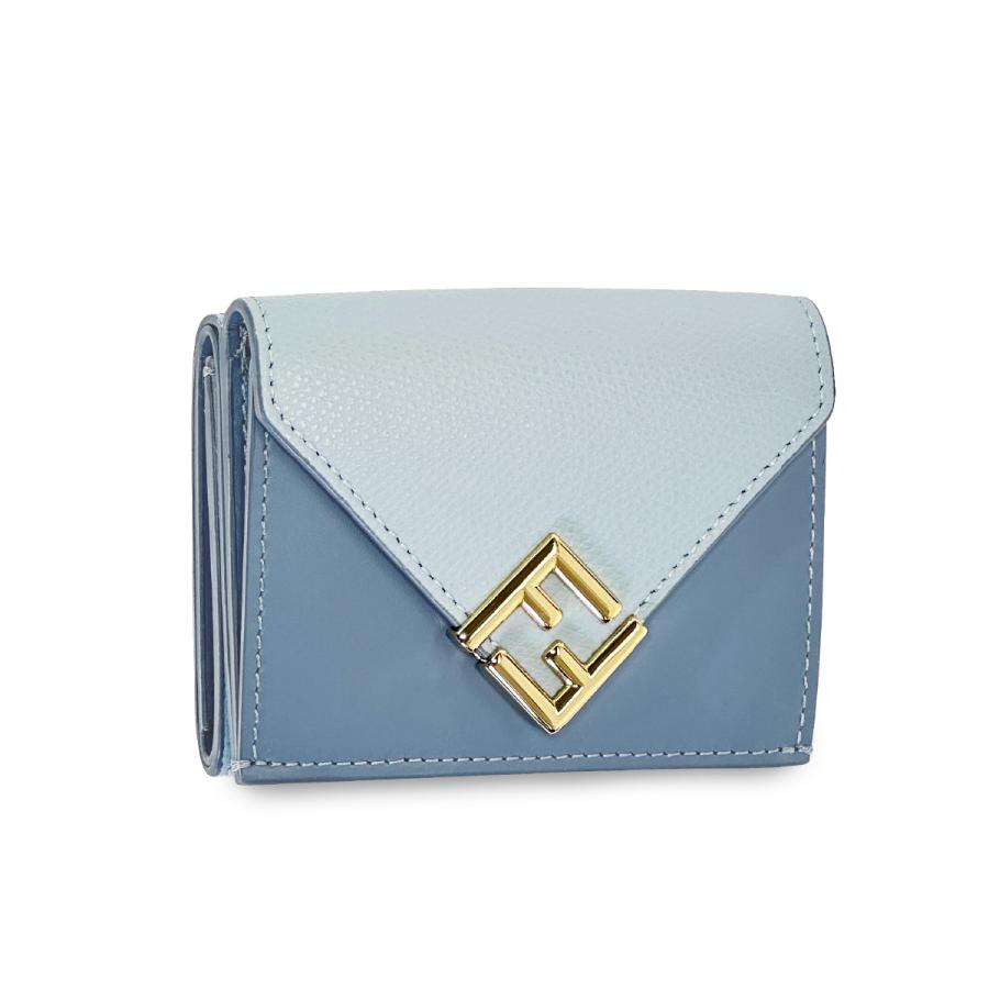 FENDI フェンディ 三つ折り財布 FF DIAMOND FFダイヤモンド 8M0480 ALV4 F1SL4 レディース | FENDI