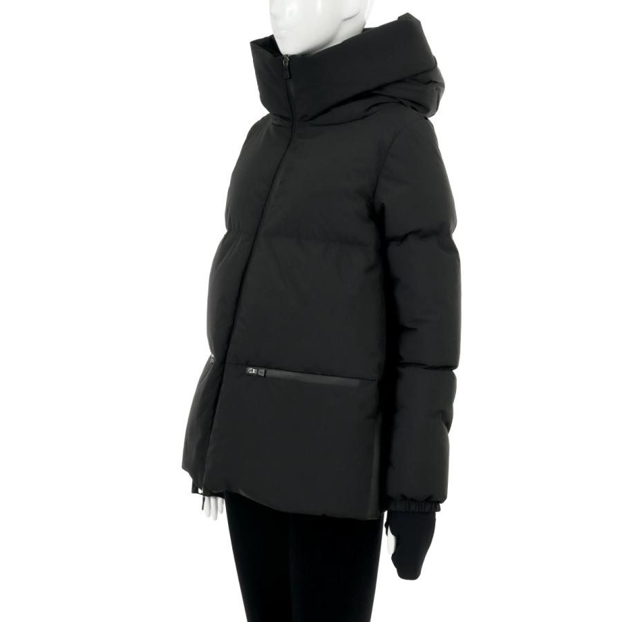 HERNO フード付き　グースダウンジャケット ブラック　44size Herno ダウンジャケット サイズ44 フード付き HERNO ダウンジャケット