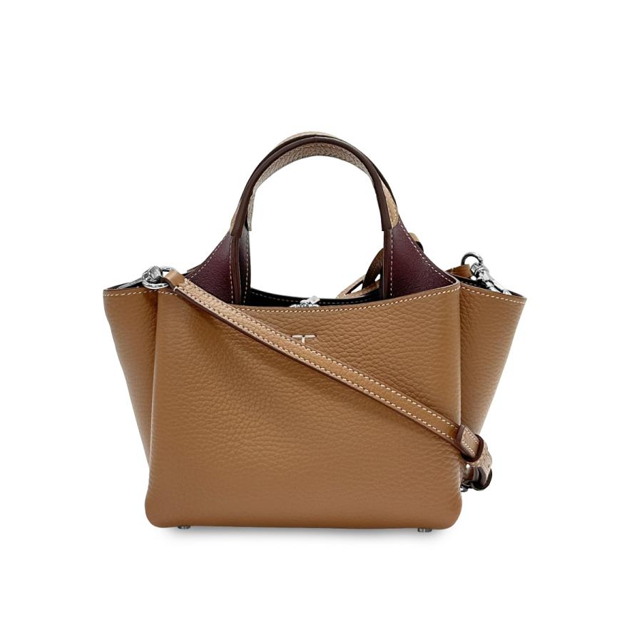 TOD'S（トッズ） TODS ショルダー付 ハンドバッグ マイクロ T TIMELESS