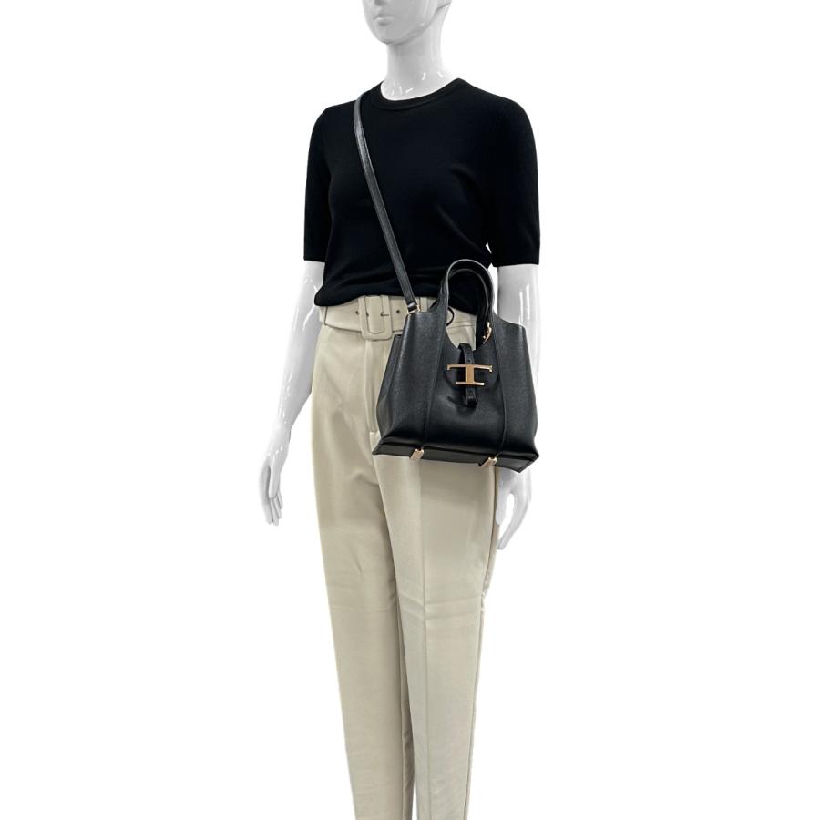 TODS トッズ ショルダー付 ハンドバッグ ミニ T TIMELESS ティー タイムレス XBWTSBA9100Q8EB999 レディースの画像