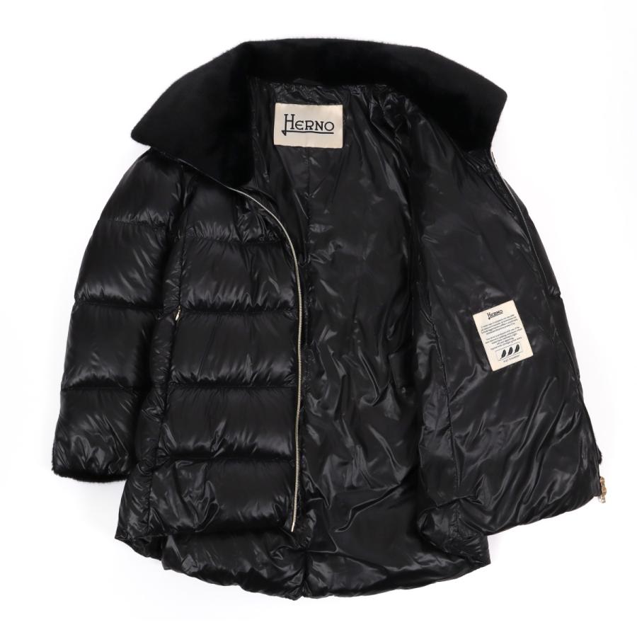 HERNO（ヘルノ） ファー付 ダウンコート PI002140D 12017Z 9300