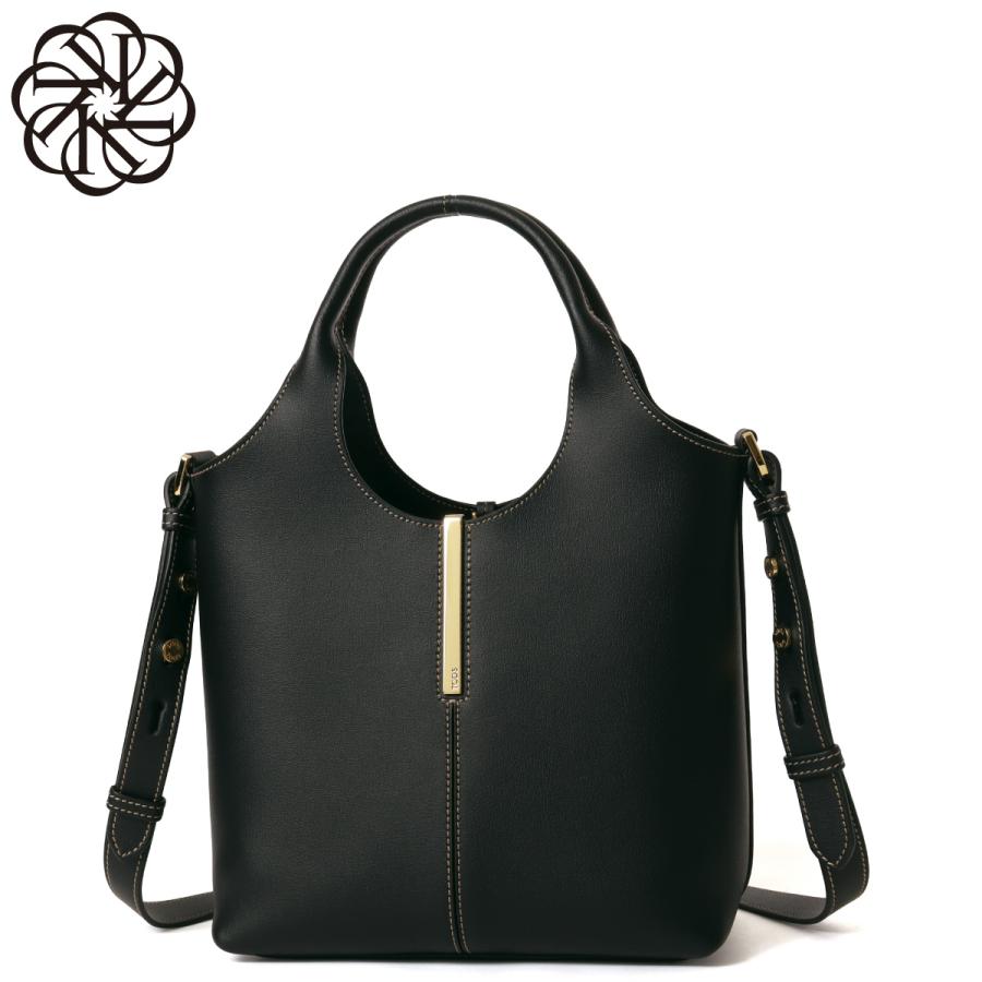 TODS トッズ ショルダー付 トートバッグ ミニ XBWEBRF0100UBLB999 レディース | TOD'S