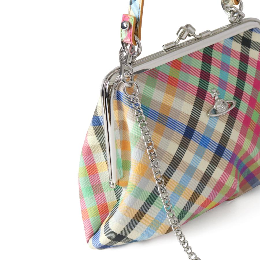 VIVIENNE WESTWOOD ヴィヴィアンウエストウッド ショルダー付 ハンドバッグ GRANNY グラニー 4B010007W S001S O315