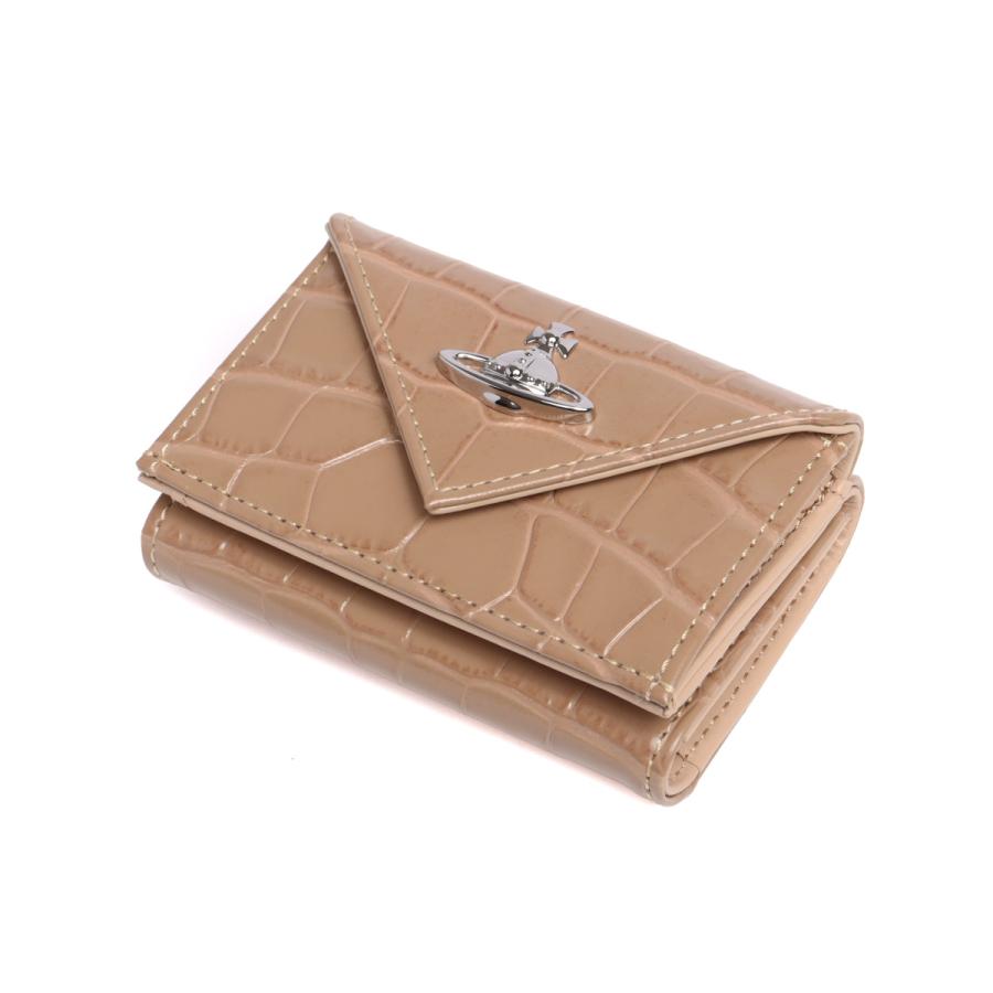 VIVIENNE WESTWOOD ヴィヴィアンウエストウッド ENVELOPE BILLFOLD 三つ折り財布 クロコ 5115002EW L0098 G407 レディース | Vivienne Westwood | 06