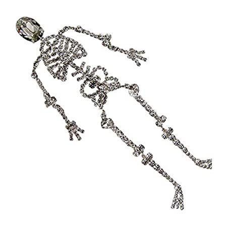 お待たせ! Western Fashion Spooky Halloween Fashion Brooches (Skeleton)【並行輸入品】 その他レディースアクセサリー