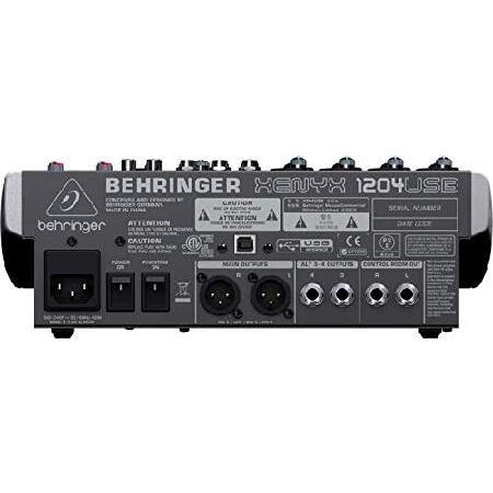 中古 ベリンガー アナログミキサー 12チャンネル 1ノブコンプ/USBオーディオインターフェース搭載 XENYX 1204USB 【G4429958058】(22724円)