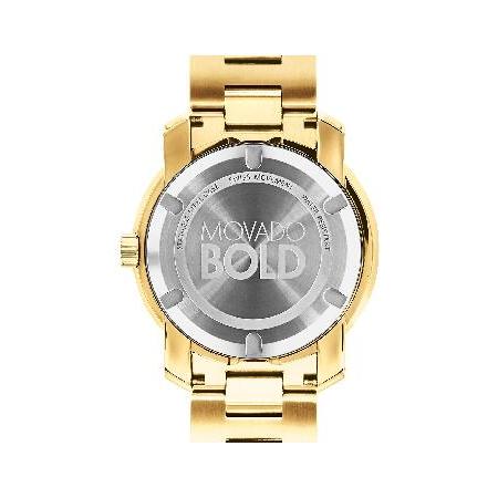 【値下げ中】 Movado Bold， Ionic Gold Plated Steel Case， Green Dial， Gold Plated Steel Bracelet， Men， 3600582 【KU1319048629】(46690円)