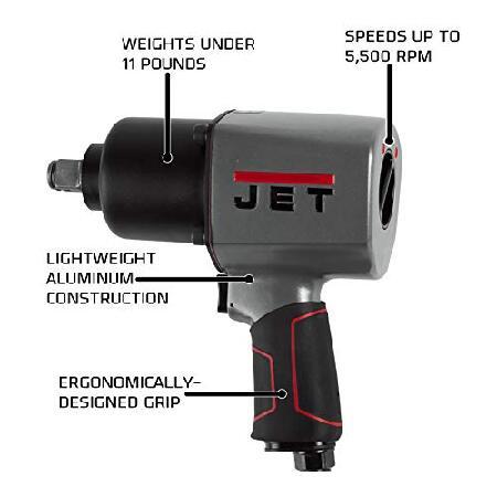 値段が激安
 JET lbs. JAT-105， 3/4-Inch 505105 Pneumatic - 1/2 Impact Wrench 3/4 (505105) 道具、工具 1