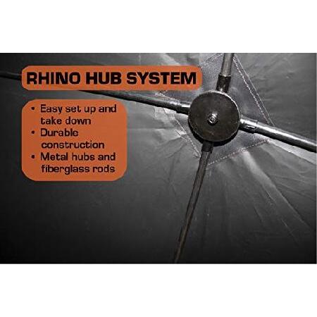 RHINO Blinds R150-RTE 3 Person Hunting Ground Blind, Realtree Edge｜importstore-maron｜03