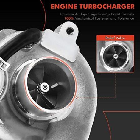 販売アウトレット A-Premium Complete Turbo Turbocharger Kit， with Wastegate Actuator ＆ Gasket， Compatible with Mazda 3 2007-2013， 6 2006-2007， CX-7 2007-2010， 2.3L， Re